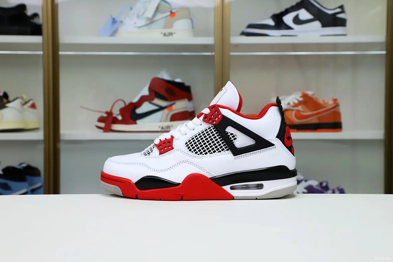 2012 'FIRE RED' AIR Kimikick JORDAN 4 RETRO 0804